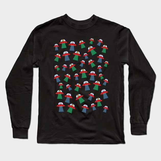 CHRISTMAS Invasion Long Sleeve T-Shirt by SartorisArt1